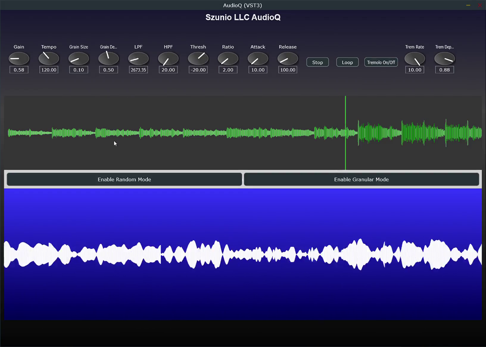 AudioQ Plugin Interface