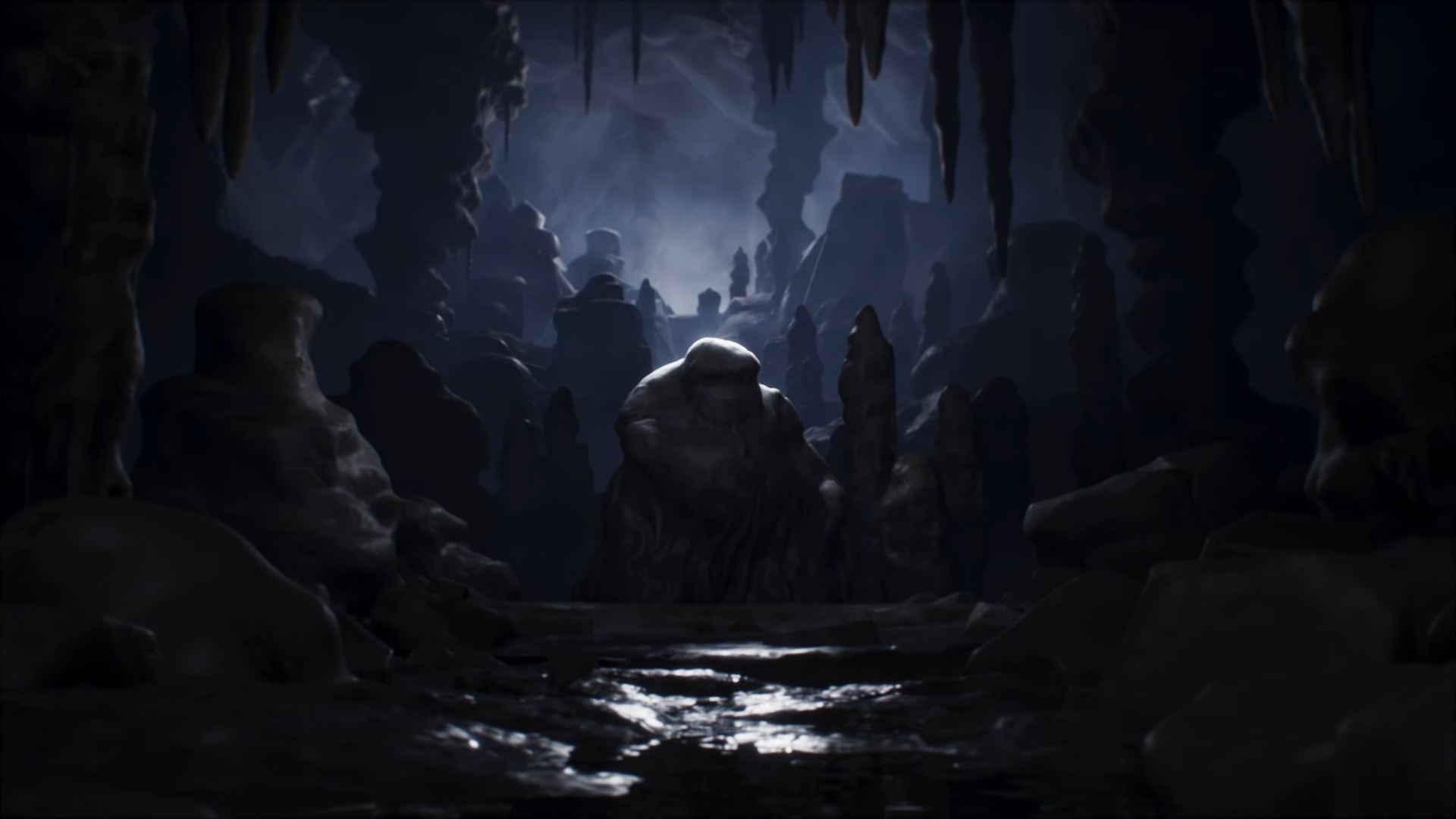 Ray Alone in Cave